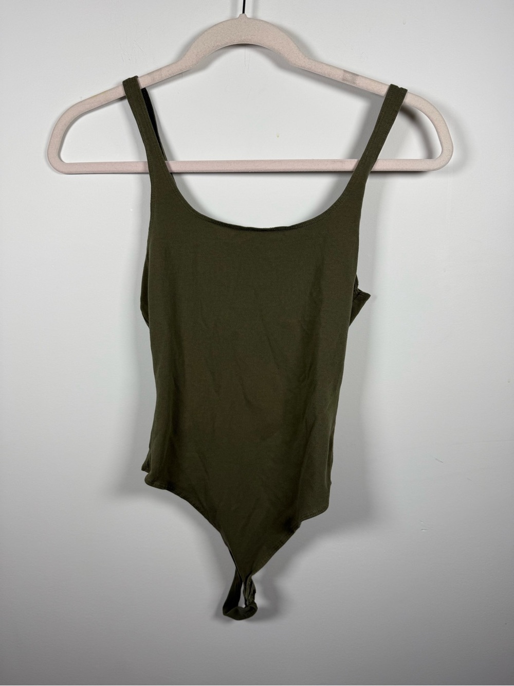 💛 GARAGE | Green Tank Bodysuit Size XS
